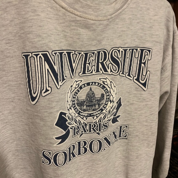 SOLD! XL Universite de Paris , Sorbonne sweatshirt - Picture 2 of 8